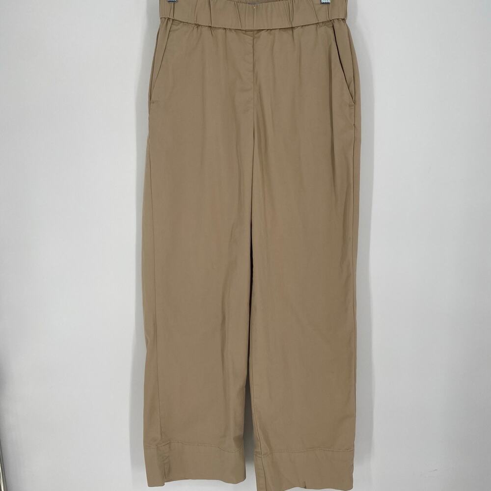 Everlane Wide Leg Pants Women’s 2 Khaki Career Staple Wardrobe Quiet Luxury